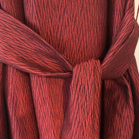 Red Dress w/Semi-Formal Flair - Picture 3 of 4